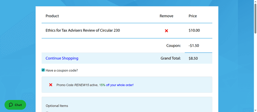 TaxCE Discount - 15% Off on Continuing Education Courses